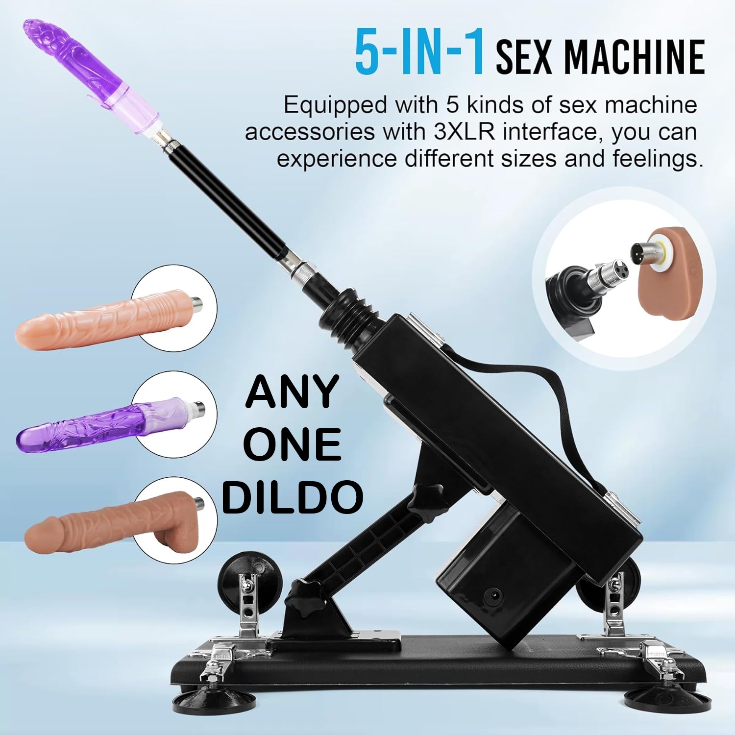 Premium Automatic Sex Machine for Men & Women - High Power Multi-Angle Thrusting Machine | Best Sex Toys in India for Couples & Solo Play - Image 5