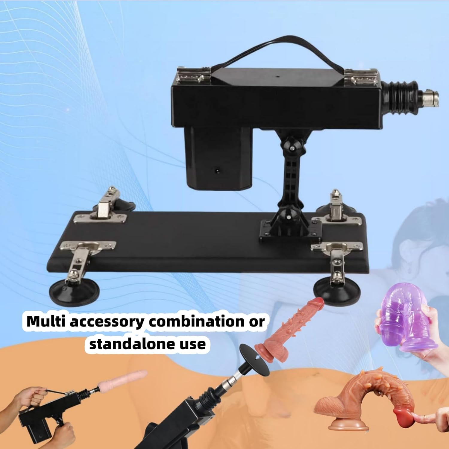 Premium Automatic Sex Machine for Men & Women - High Power Multi-Angle Thrusting Machine | Best Sex Toys in India for Couples & Solo Play - Image 4