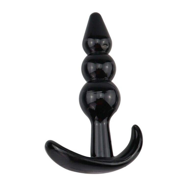 Premium Ergonomic Silicone Anal Plug Dildo for Intense Prostate Stimulation - Skin-Safe Waterproof Adult Wellness Product for Men & Couples in India - Image 3