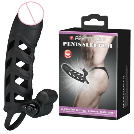 Premium Realistic Penis Sleeve for Men - Ultra Soft Stretchable Silicone Delay Extender - Best Adult Wellness Product India - Raju Online Service