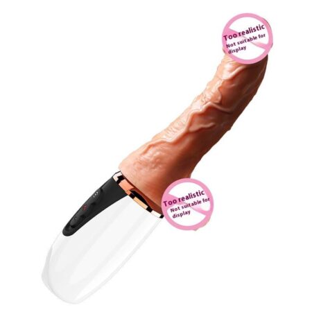 Premium ZDB Wireless Heating Dildo Vibrator Sex Machine | 100% Waterproof Remote Wand Gun for Women & Couples | Intense Suction & Real Sex Feel Toy