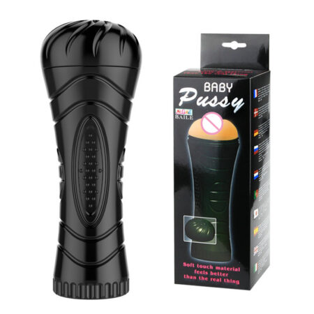 Baile Dussy Pussy 7-Speed Realistic Vibration Masturbator for Men - Premium Sex Toys in India - Adult Wellness Product