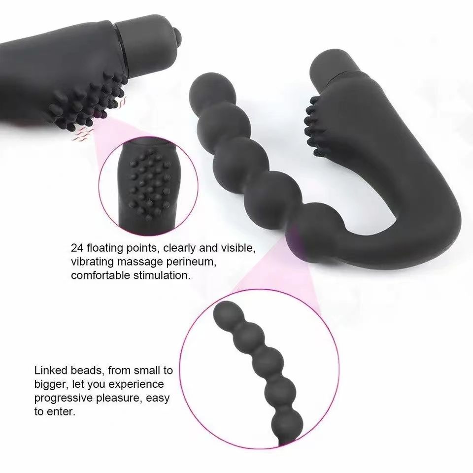 Premium Wolverine Prostate Massager - 10 Vibration Modes - USB Rechargeable Waterproof Silicone Anal Plug for Men & Couples - Best Adult Toy India - Image 4