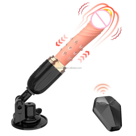 Premium Automatic Thrusting Sex Machine Gun for Women | 100% Waterproof Heating Vibrator Dildo with Remote | Couple Adult Toy India