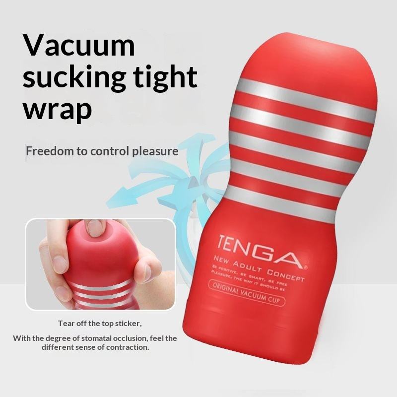 TENGA Premium Vacuum CUP Blue - Ultra-Suction Disposable Male Masturbator - Real Feel Premium Sensation - Discreet Fast Shipping by Raju Online Service - Image 5