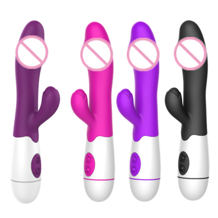 Realistic Dildo 30 Modes G-Spot Vibrator - Dual Motors Clit Stimulator Sex Toy for Women & Couples - Powerful Waterproof Adult Wellness Product India