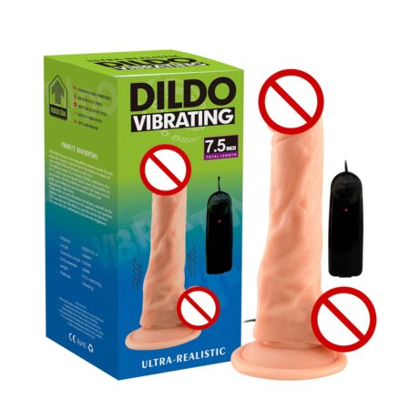 Premium Remote Control Vibrating Swing Dildo - Soft PVC Realistic Adult Sex Toy for Women - IPX7 Waterproof Variable Frequency Massager India - Discreet Delivery