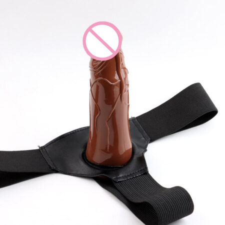 Premium Wearable Men's Strap-on Dildo Panties - Realistic Silicone Penis Extender with Adjustable Harness - Best Adult Couple Toy India