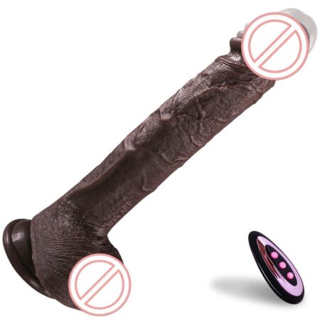 Premium Liquid Silicone Realistic Dildo Vibrator for Women - Remote Controlled Vibrating Penis Stimulator - 100% Body Safe Adult Wellness Toy India