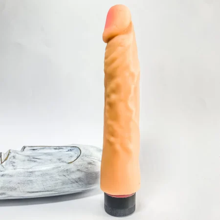 Ultra-Realistic Magic Skin Silicone Dildo with Life-like Vein Texture - Premium Medical Grade Soft Touch | Best Sex Toys in India with 100% Discreet Delivery